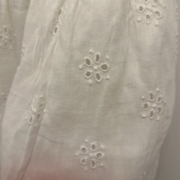 White Off the Shoulder Romper - Picture 2 of 4